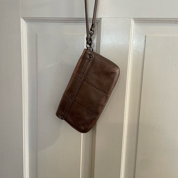 Coach bronze metallic wristlet - Picture 2 of 3